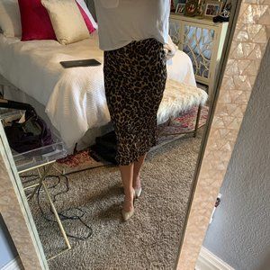 Forever 21 Cheetah Skirt